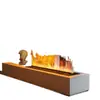 Llama Artificial 3D Sala de Estar Hogar Inteligente Humidificador de Llama Interior Luz de Ambiente Chimenea Atomizadora Empotrada