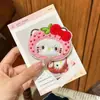 Hobby Gatito Fruta Linda Flequillo Pelo Corto Pegatinas Suaves Lindas Dibujos Animados Sushi Pan Chica Magia Pegatina Herramienta Organizadora