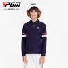 Roupas de golfe infantis PGM Camiseta de manga comprida para meninos primavera e verão roupas de golfe para jovens Roupa esportiva roupa infantil
