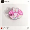 Clip de PP Acrílico Transparente de Doble Cara Borde Transparente Anime Dibujos Animados Estrella Tarjeta Lindo Sanrio Clip Pequeño de Regalo