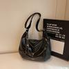 Bolsa casual de grande capacidade para viagem feminina 2025 nova moda bolsa transversal de ombro para todos os tipos de uso bolsa tote folgada