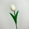 Tulipán Artificial Flores Artificiales Sala de Estar Adornos de Flores Falsas Decoración del Hogar Ramo Accesorios para Fotos Mesa de Gama Alta Arte Floral