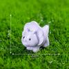 Paisaje miniatura transfronterizo creativo lindo delfín unicornio animal decoraciones diy accesorios miniatura mini pequeños adornos