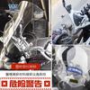 Coche muscular Wolf adecuado para Vispa VespaGTS300 parabrisas parabrisas delantero ajustable modificación de pedal