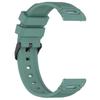 Para Huawei Watch GT5 46mm Watch GT4 Raya Vertical Camino Color Sólido Correa de Silicona Relleno de Aceite Doble Color
