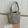 Otoño y Corea del Sur Sombrero Infantil Moda de Verano Rayas Niñas Bolsa Protectora Solar Sombrero de Pescador Sombrero de Sol para Bebé