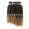 Set de Extensiones de Cabello Deepwave de Nueve Piezas, Fibra Sintética de Alta Temperatura, Peluca Natural Deep Wave, Extensión de Cabello, Comercio Electrónico Transfronterizo, Envío Directo de Una Pieza