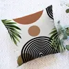 Funda de Almohada de Planta Floral Retro, Funda de Cojín Estilo Lujo Ligero para Sala de Estar, Comercio Electrónico Transfronterizo Amazon, Pedido Mínimo Una Pieza