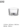 Copo de vela recipiente de vidro transparente aromaterapia copo vazio quarto romântico castiçal ornamentos multicoloridos copo de vidro pulverizável