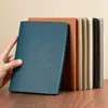 Cuaderno A5 con textura Personalizable Logo Imprimible Evento Corporativo Negocios Borde de Spray de Cuero Bloc de Notas Rayado B5