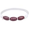Pulseras Populares Tejidas de Béisbol Transfronterizas, Muñequeras Deportivas de Baloncesto, Fútbol, Rugby, En Stock con Grandes Cantidades y Precios Excelentes