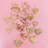 Decoração para Bolo de Acrílico Estilo Ins Transfronteiriço Coração Amor Feliz Dia dos Namorados Decoração para Cupcake Dia dos Namorados