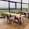Mesa y Sillas para Cafetería de Estudiantes de Secundaria Fábrica Unidad Empresa Empleado Personal Mesas y Sillas de Cafetería