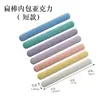 Palo mezclador de silicona multicolor tipo macarrón exclusivo transfronterizo con interior de acrílico para mezclar resina epoxi y pegamento DIY