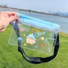 Bolsa à prova d'água para celular, para atividades ao ar livre, mergulho, flutuação, natação, tela sensível ao toque, grande capacidade, bolsa de cintura à prova d'água, capa para celular, bolsa de armazenamento