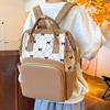 Bolsa de Maternidade Novo Estilo, Bolsa Multifuncional Leve para Mãe e Bebê, Mochila Portátil de Grande Capacidade para Mulheres Levarem Seus Bebês para Passear e Viajar