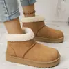 Otoño 2026 Nuevo Llegado Comercio Exterior Tallas Grandes para Mujer Casual Cómodas Estilo Europeo Moderno Ropa Exterior Botas de Punta Redonda Talla Única