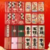 2025 Ano Novo Festival da Primavera Vento de Hong Kong Envelope Vermelho Paz Feliz Aniversário Caixa de Presente com Bênção Envelope Vermelho Ano do Serpente