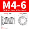 Acero al Carbono Galvanizado Tornillos de Remache Cabeza Redonda Tornillos de Placa de Presión Tornillos de Remache Fh-M2M2.5M3M4M5M6M8M10
