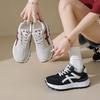 Zapatos de Padre de Suela Gruesa de Moda de Comercio Exterior para Mujer 2025 Verano Nuevo Combinación de Colores Retro Zapatos Forrest Gump Tenis Deportivos para Estudiantes