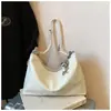 Bolsa de Tote Casual Estilo Perezoso Shuai Mi Home para Mujer 2026 Modelo Nuevo Gran Capacidad Bolso de Hombro Bajo el Brazo Bolso Cruzado de Moda