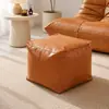 Roupas novas e velhas enchimento para edredons sacos de armazenamento pufe de couro para sala de estar quarto banco de armazenamento para sapatos banco para trocar sapatos sofá de armazenamento