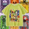 Ropa de mercancía del juego Suzys Restaurant, camisetas de manga corta para niños, tops de manga media, modernos
