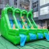 Parque Acuático al Aire Libre Mundo de Hielo y Nieve Soporte de Entrada al Agua Piscina Piscina Inflable Tobogán para Niños