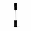 Frasco Recarregável Spray Rollerball Dois em Um Amostras de Cosméticos de Viagem Frasco de Uso Duplo Portátil para Bagagem de Mão Refil de Perfume Frasco Vazio