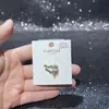 Diseño Minimalista Orejeras de Otoño para Mujer, Aguja de Plata S925, Moda Versátil de Lujo Ligero de Nicho, Galvanizado Ecológico