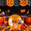 CM2406001 Pegatinas de rompecabezas interactivas para padres e hijos con dibujos animados de terror para niños y Halloween