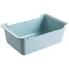 Caixa de Armazenamento de Mesa, Cesta de Armazenamento para Cosméticos, Miudezas, Lanches, Caixa Organizadora de Cozinha, Caixa de Armazenamento Quadrada de Plástico para Casa