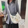 Bolsa de Pelúcia Outono e Inverno para Mulheres 2022 Nova Simples Grande Capacidade Bolsa Tote Peluda Bolsa de Ombro Axila Coração de Menina Macia