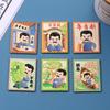Productos Culturales y Creativos Lu Xun Ciudad de Shaoxing Imán para Refrigerador Aleación Esmalte de Imitación Baicaoyuan Sanweishuwu Souvenir Turístico