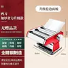 Máquina para hacer pasta casera manual de acero inoxidable máquina para prensar pasta máquina cortadora de pasta multifunción de manivela pequeño artefacto para prensar pasta