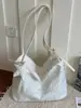 Bolso de Moda Estilo Coreano, Gran Capacidad, Bolso de Hombro Elegante, Nuevo Modelo 2026, Bolso Tote Sencillo, Bolso Tote con Bordado de Letras