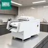 Máquina de serra de ossos Mengshi máquina de cortar carne comercial alta potência totalmente automática unidade de máquina de cortar blocos de frango cozinha costelas congeladas carne de pato