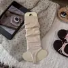 Polainas estilo ballet sem pé para primavera e outono, meias para panturrilha para mulheres, cor sólida, emagrecimento, pernas bonitas, meias longas, meias de tricô com ponto duplo