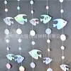Guirnalda de Peces del Océano de Amazon Decoraciones Colgantes Suministros para Fiesta de Cumpleaños Tienda Accesorios para Bodas Banderas Colgantes Iridiscentes