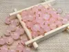 Botões para Cheongsam de Contas Redondas Imitando Jade Estilo Chinês Botões de Acessórios Antigos Decorativos para Traje Tang Retrô Dinastia Han Rosa