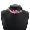 Amazon Amor Accesorios de Pedrería Multicapa Moda Collar Brillante Fiesta Europea y Americana Fiesta Accesorios de Collar de Diamantes Completo
