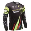 Camiseta de Corrida Comércio Exterior, Roupas de Ciclismo para Estrada e Off-Road, Roupas de Pesca, Roupa Esportiva de Secagem Rápida, Gola Redonda Respirável Roupas de Downhill