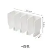 Estante de almacenamiento para limpiador facial de baño sin perforaciones para montaje en pared, estante para cosméticos, espejo de gabinete, soporte escurridor para pasta de dientes