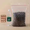 Bolsa Ziplock Transparente al Por Mayor para Alimentos Grande y Pequeña Empaque para Productos Secos Bolsa Autosellable Grado Alimenticio Almacenamiento Bolsa Sellada