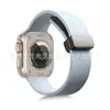 Adequado para Apple Watch Pulseira de Silicone Monocromática de Fibra de Carbono Apple 11 Ultra Fivela Dobrável Pulseira de Pulso de Silicone