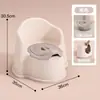 Asiento de Inodoro Orinal Infantil para Niños Niñas Bebés Entrenamiento para Ir al Baño Cubo de Heces para el Hogar Orinal Taburete con