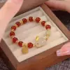 Presentes Recomendados para o Festival do Meio Outono! Pulseira de Durian Fupai, Pulseira com Design Nicho da Moda para Mulheres, Presente para Mãe ou Melhor Amiga