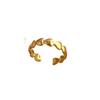 Tendencia ins europea y americana nuevo amor de corazón a corazón moda OL moda simple personalidad temperamento chic anillo abierto