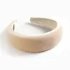 Europa y Estados Unidos transfronterizo ins Amazon terciopelo dorado terciopelo esponja diadema otoño e invierno grueso terciopelo diadema negro mujeres