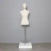 Maniquíes de Medio Cuerpo Femenino, Soporte de Maniquí para Tienda de Ropa, Muñeco Femenino para Escaparate, Maniquí Femenino de Tallas Grandes para Exhibición